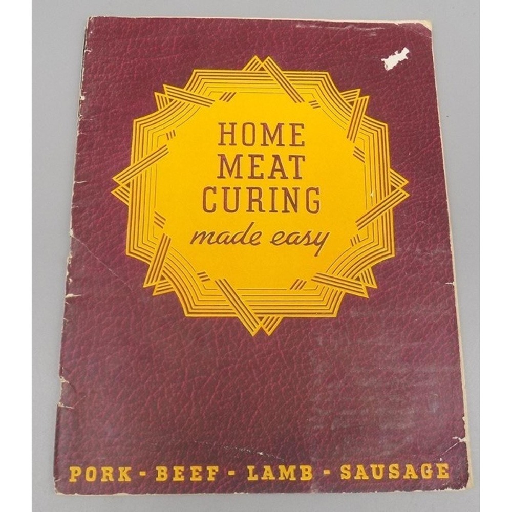 Morton Salt Home Meat Curing Made Easy Homesteading 1941 Butchery Survival